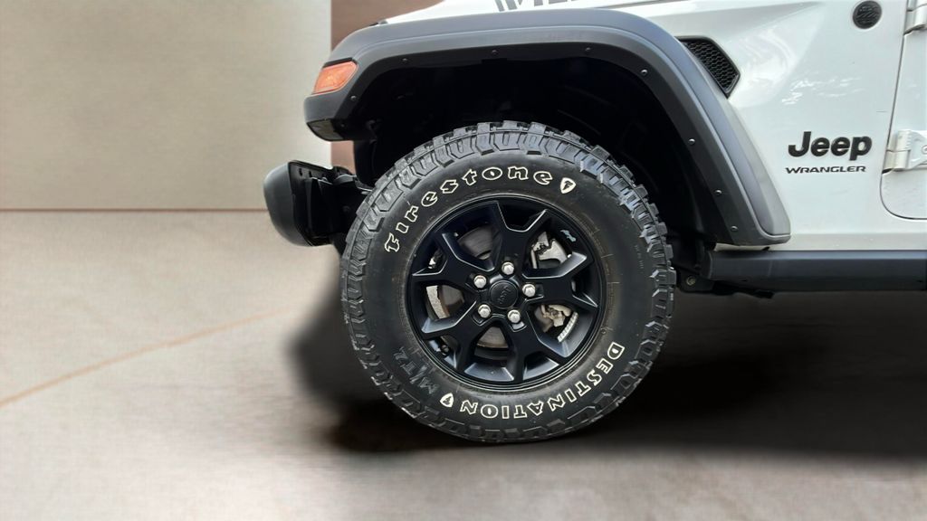 used 2022 Jeep Wrangler car, priced at $29,500
