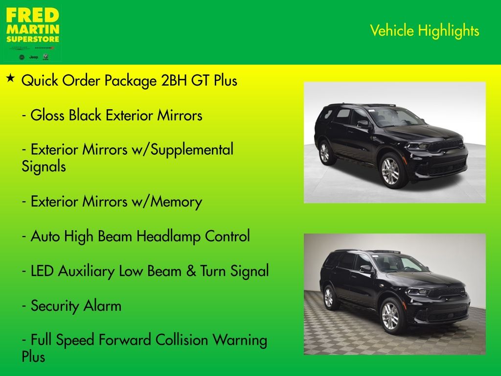 new 2026 Dodge Durango car, priced at $43,895
