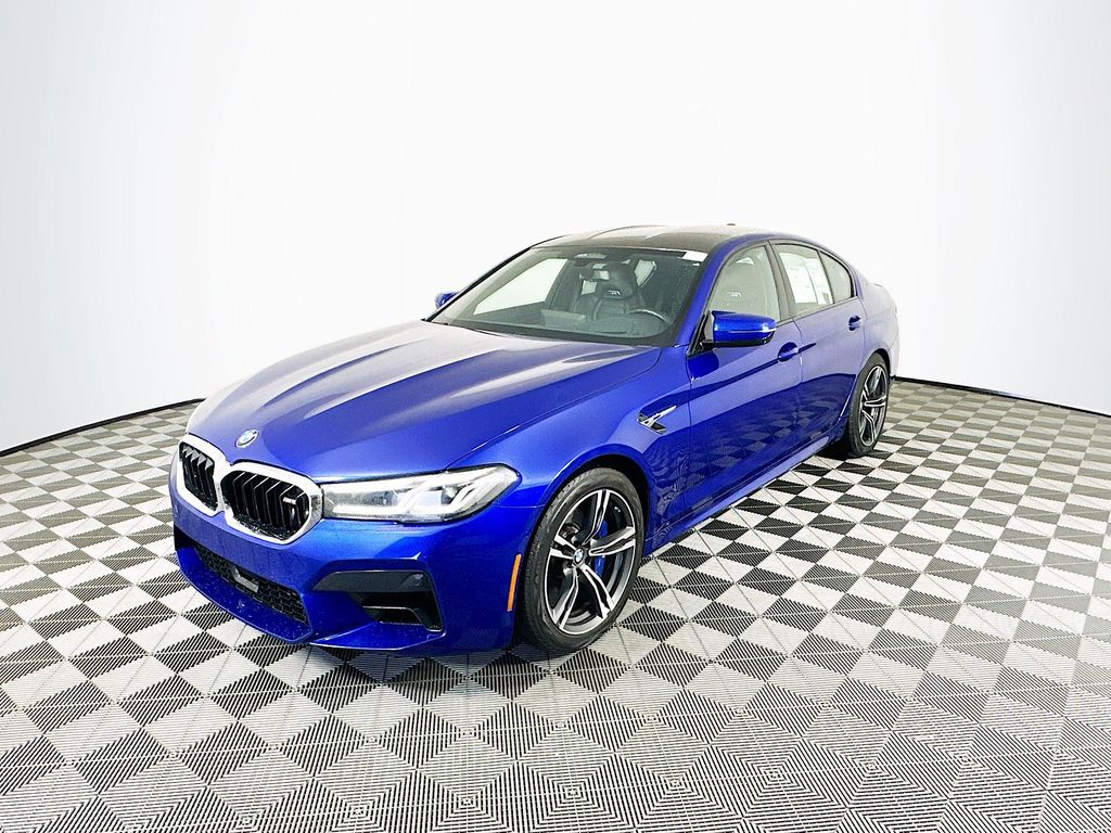 used 2021 BMW M5 car, priced at $74,632