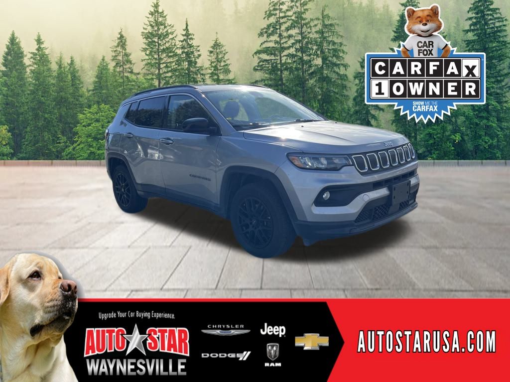 used 2022 Jeep Compass car, priced at $19,996