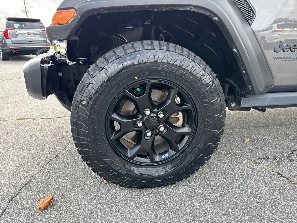 used 2021 Jeep Wrangler car, priced at $29,997