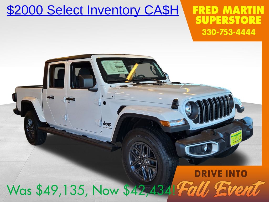 new 2025 Jeep Gladiator car, priced at $42,434
