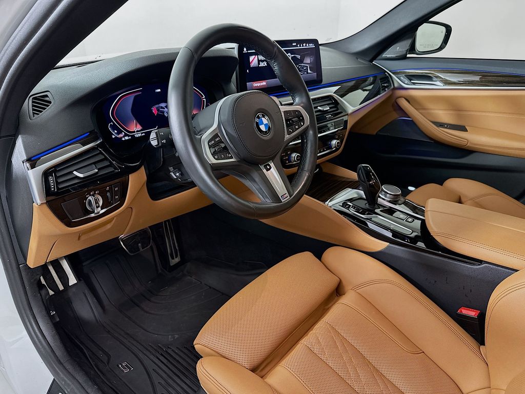 used 2022 BMW 5-Series car, priced at $45,999