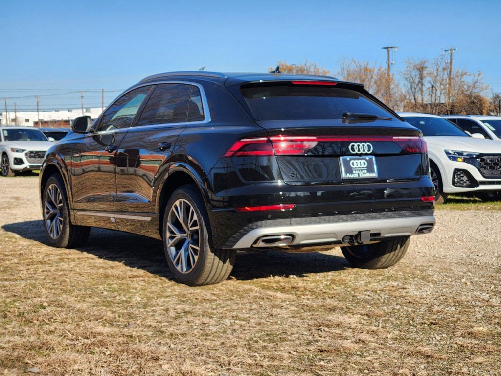 new 2025 Audi Q8 car, priced at $83,265