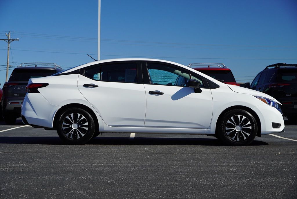 used 2023 Nissan Versa car, priced at $16,500