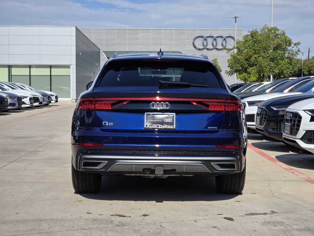 used 2021 Audi Q8 car, priced at $45,963