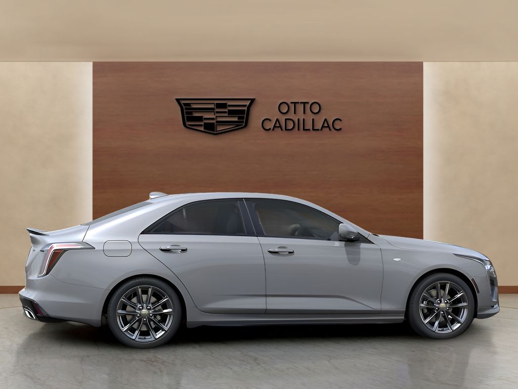 new 2025 Cadillac CT4 car, priced at $49,160