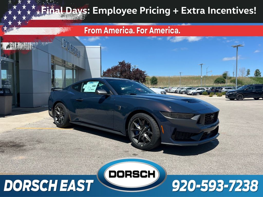 new 2025 Ford Mustang car, priced at $75,755