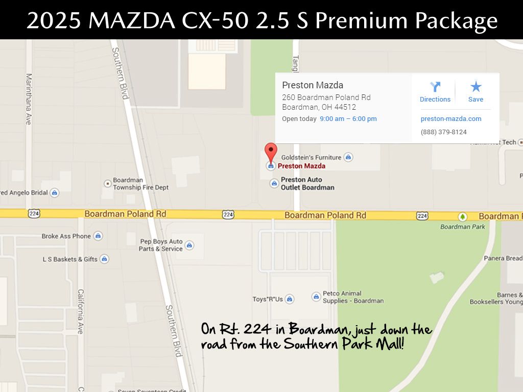 used 2025 Mazda CX-50 car, priced at $34,550
