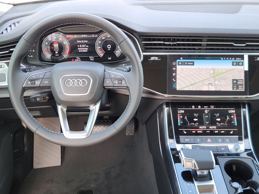new 2025 Audi Q8 car, priced at $80,870