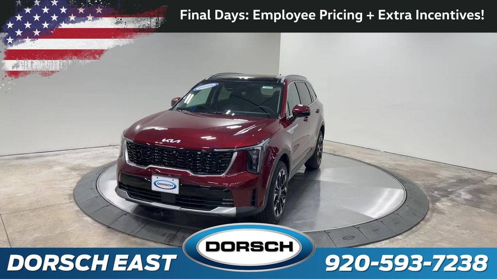 new 2025 Kia Sorento car, priced at $39,126