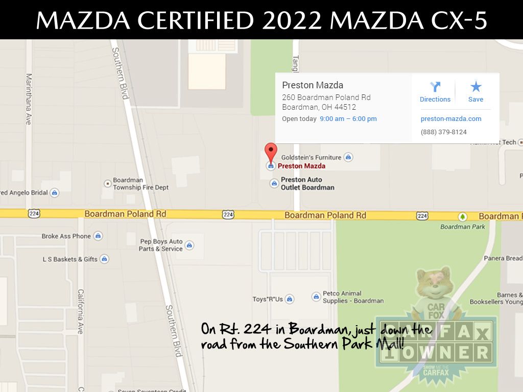 used 2022 Mazda CX-5 car, priced at $28,990