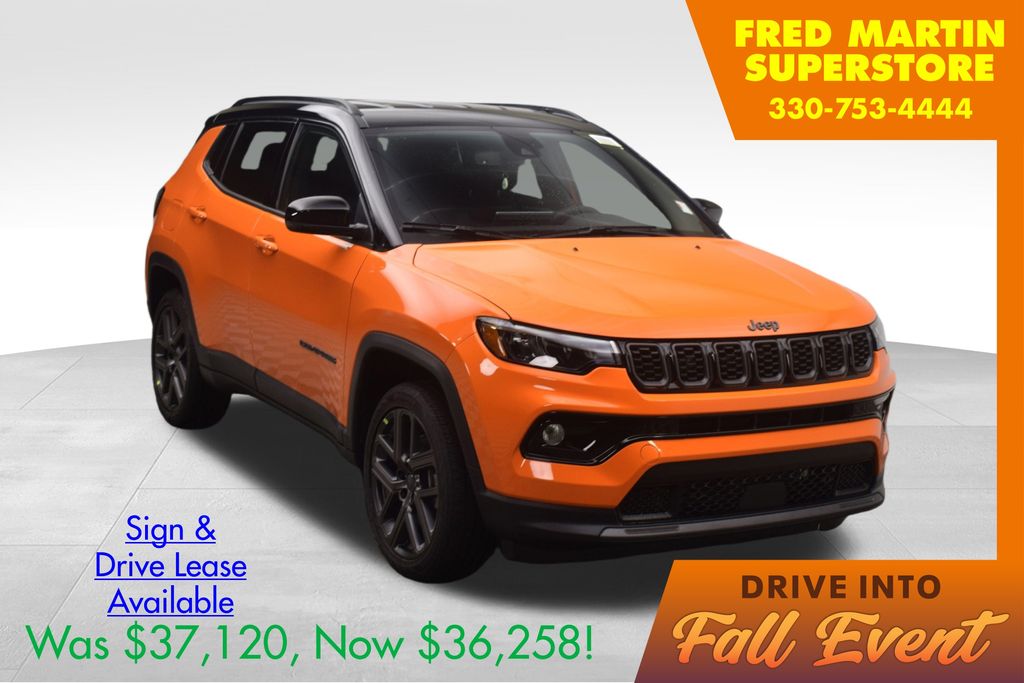new 2026 Jeep Compass car, priced at $36,258