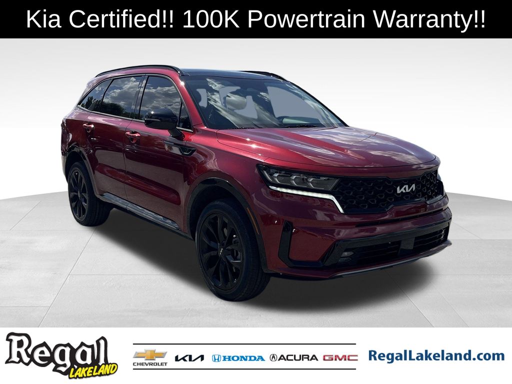 used 2022 Kia Sorento car, priced at $34,291