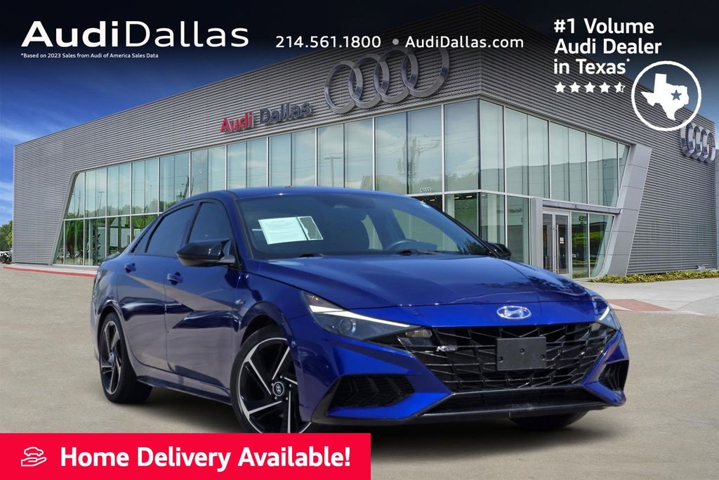 used 2022 Hyundai Elantra car, priced at $20,694