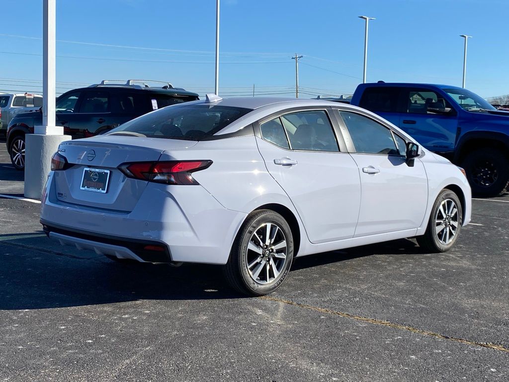 new 2025 Nissan Versa car, priced at $20,812