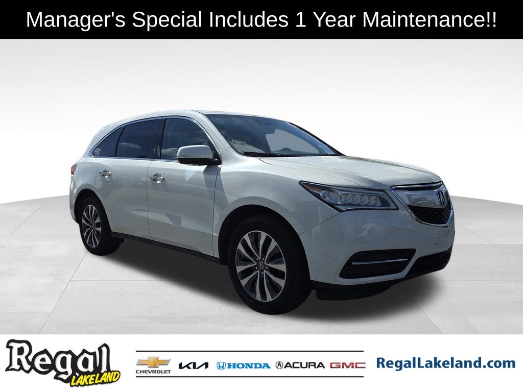 used 2015 Acura MDX car, priced at $11,995