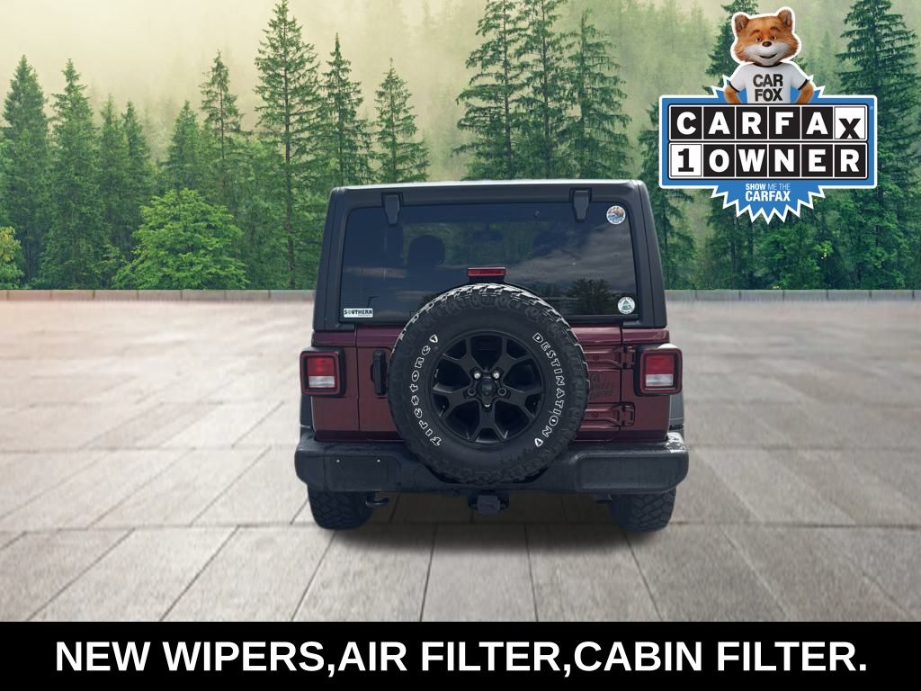 used 2021 Jeep Wrangler car, priced at $28,989