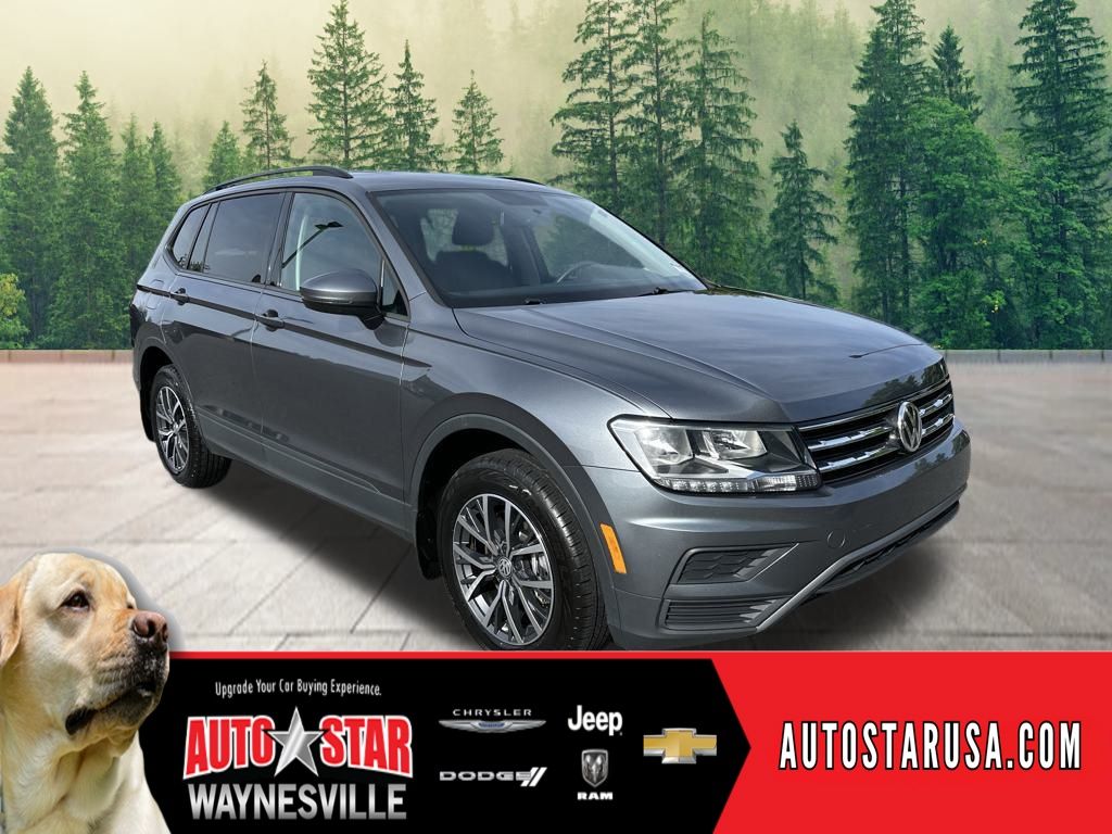 used 2021 Volkswagen Tiguan car, priced at $17,937
