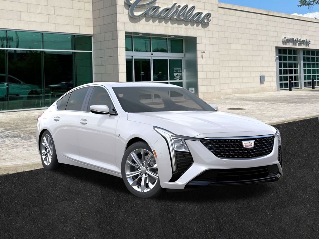 new 2025 Cadillac CT5 car, priced at $54,960