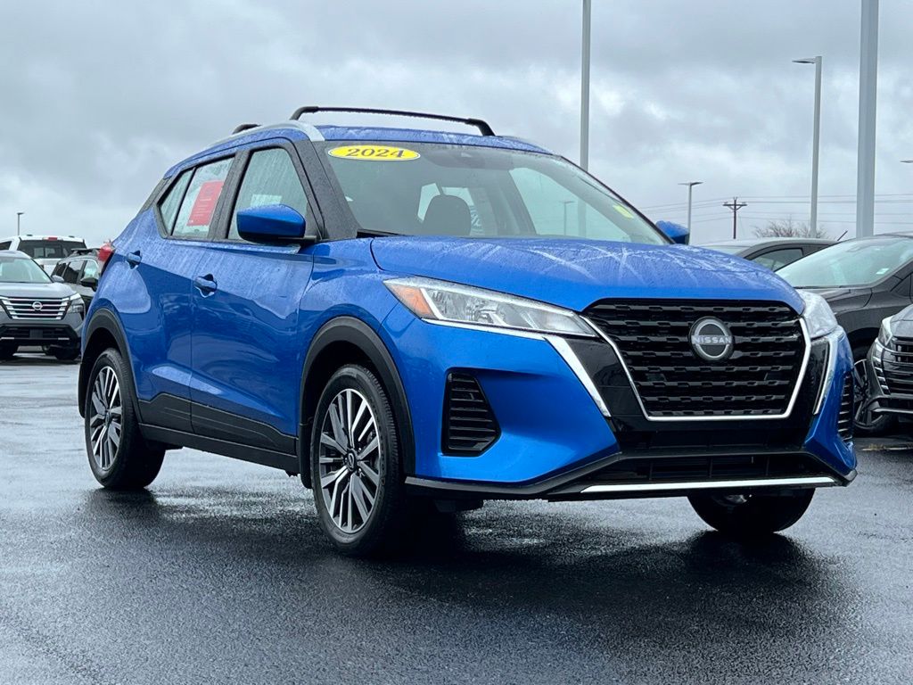 used 2024 Nissan Kicks car, priced at $20,000