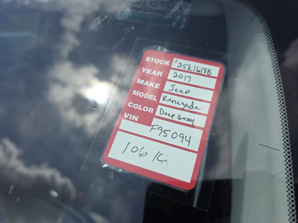 used 2017 Jeep Renegade car, priced at $11,492