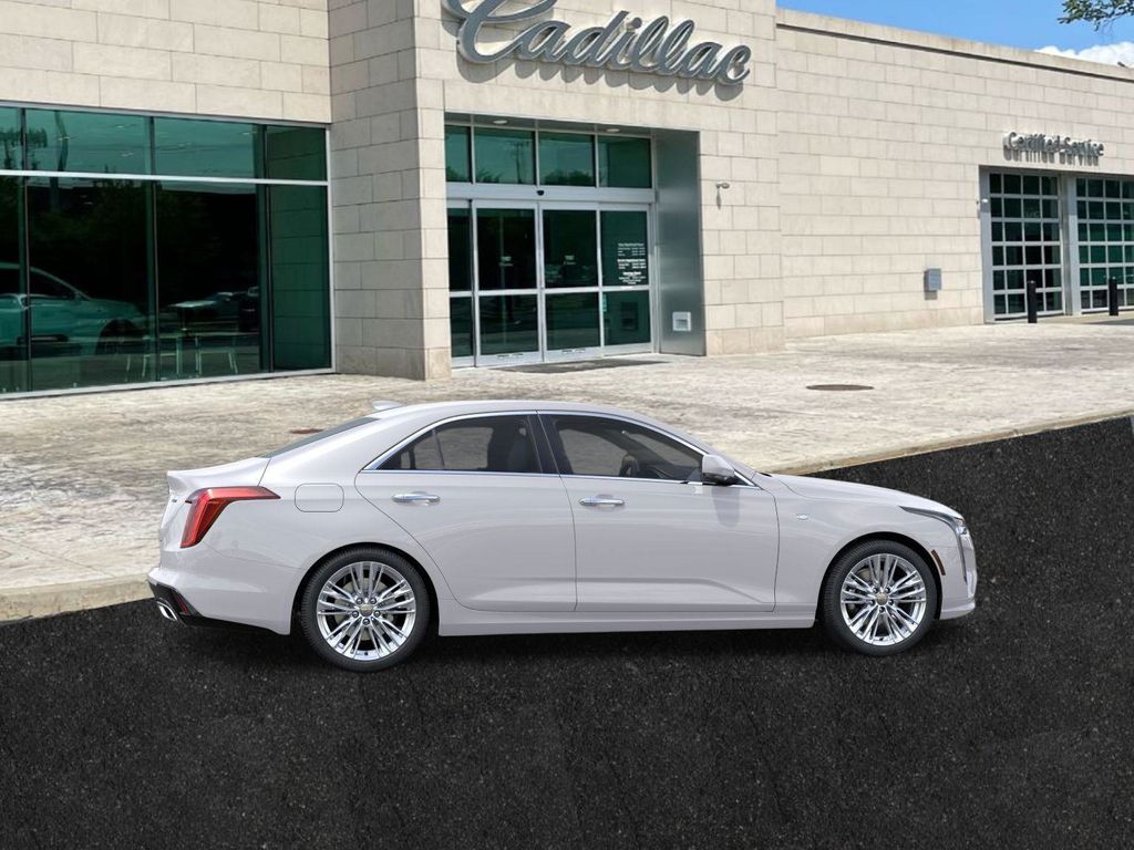 new 2025 Cadillac CT4 car, priced at $47,060