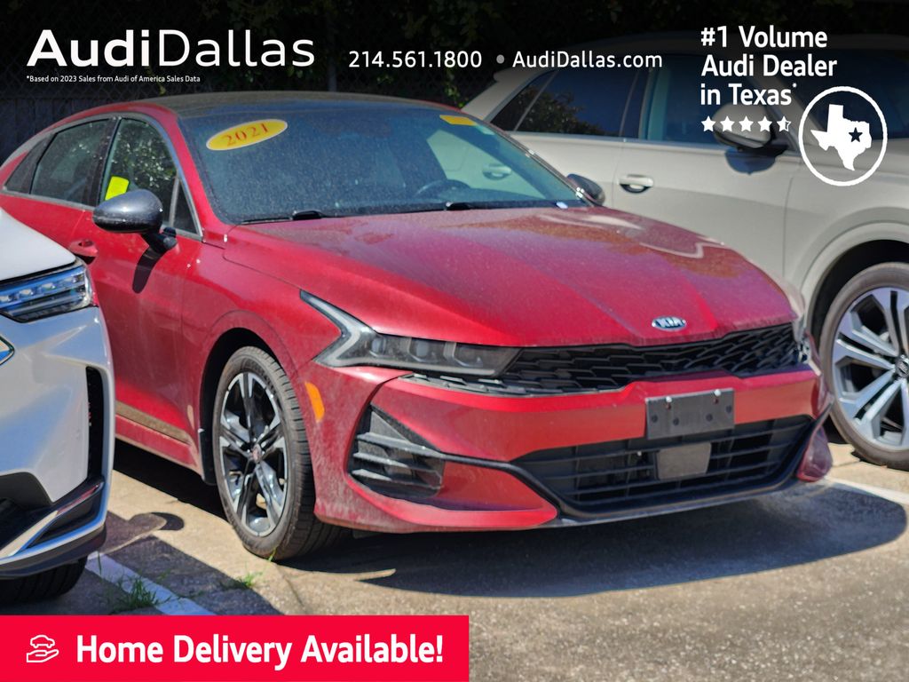 used 2021 Kia K5 car, priced at $26,151