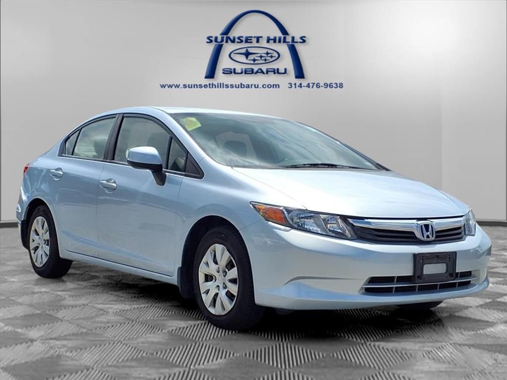 used 2012 Honda Civic car, priced at $9,390