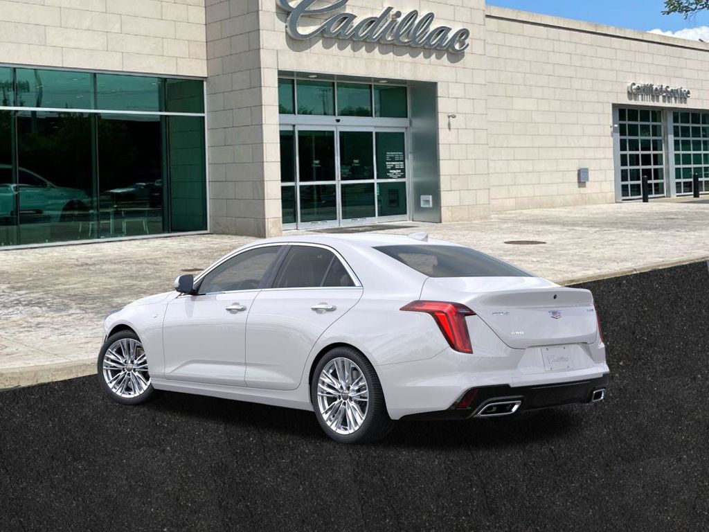 new 2025 Cadillac CT4 car, priced at $47,060