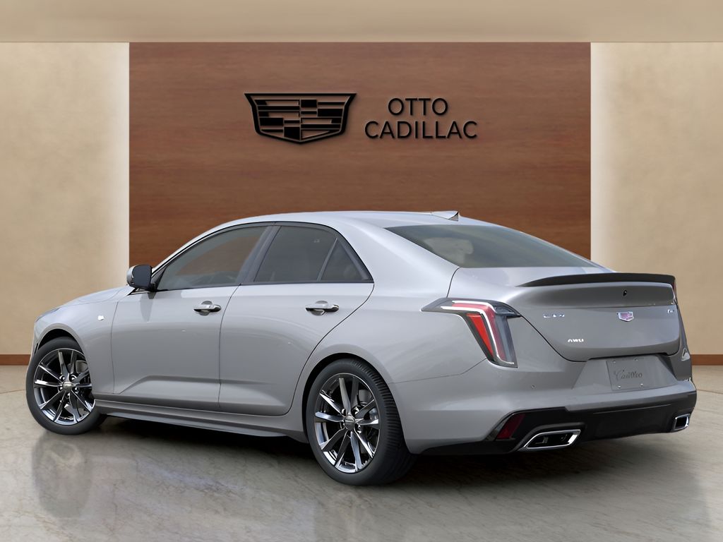 new 2025 Cadillac CT4 car, priced at $49,160