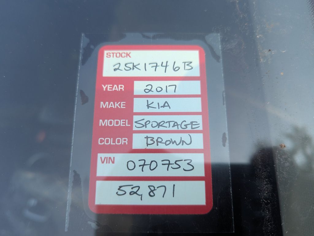 used 2017 Kia Sportage car, priced at $12,291