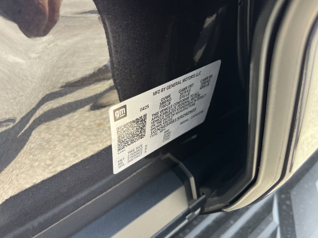 new 2025 Chevrolet Tahoe car, priced at $83,012