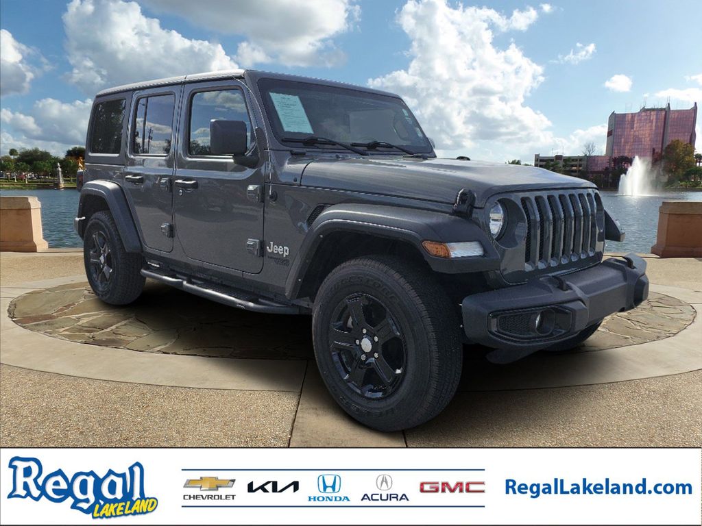 used 2021 Jeep Wrangler car, priced at $28,449