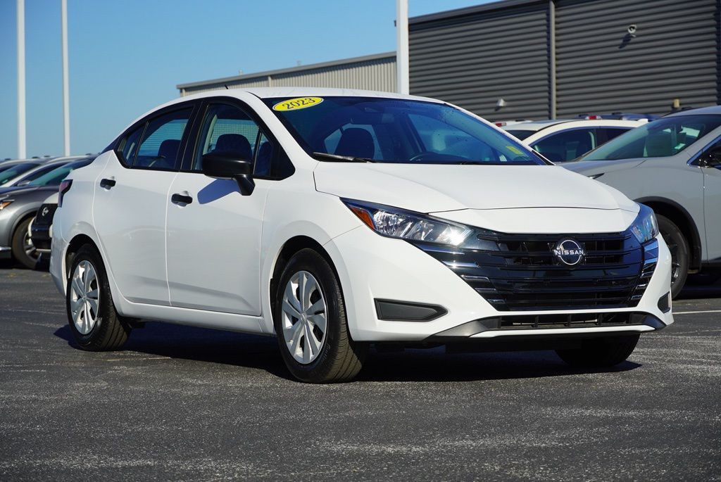 used 2023 Nissan Versa car, priced at $16,500