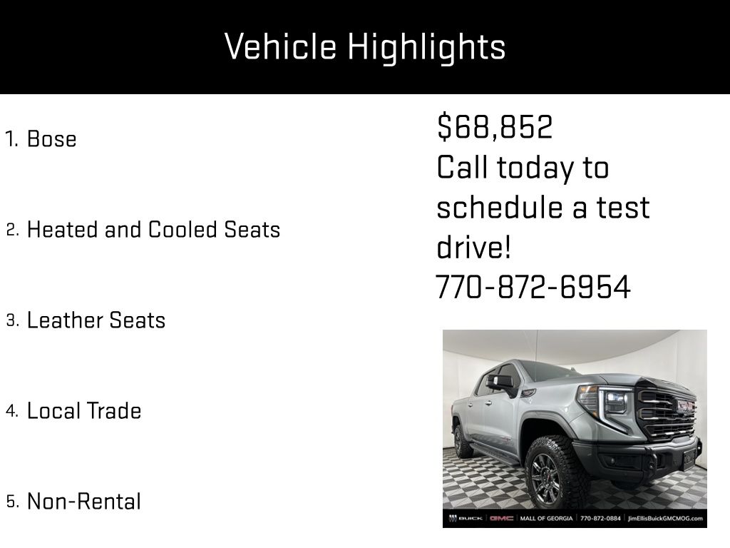 used 2024 GMC Sierra 1500 car, priced at $68,852