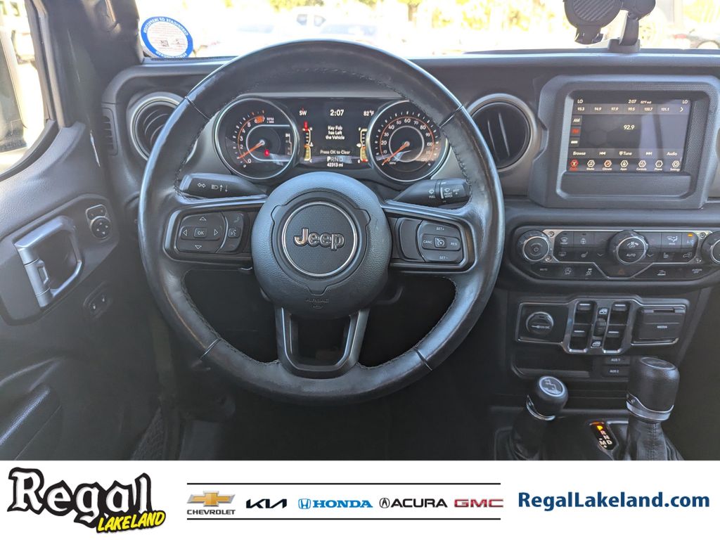 used 2021 Jeep Wrangler car, priced at $23,396