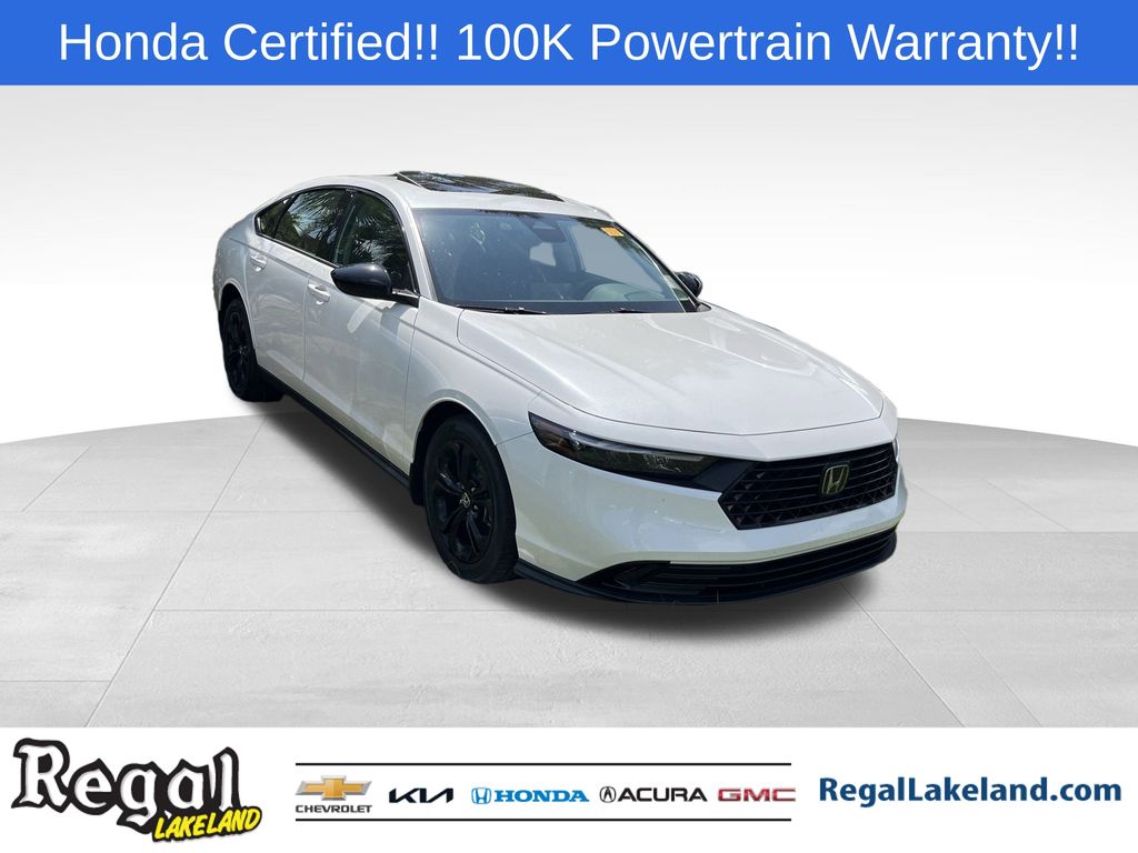 used 2025 Honda Accord car, priced at $30,591