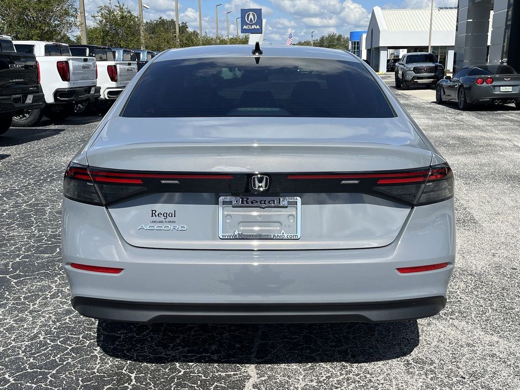 new 2025 Honda Accord car, priced at $32,110