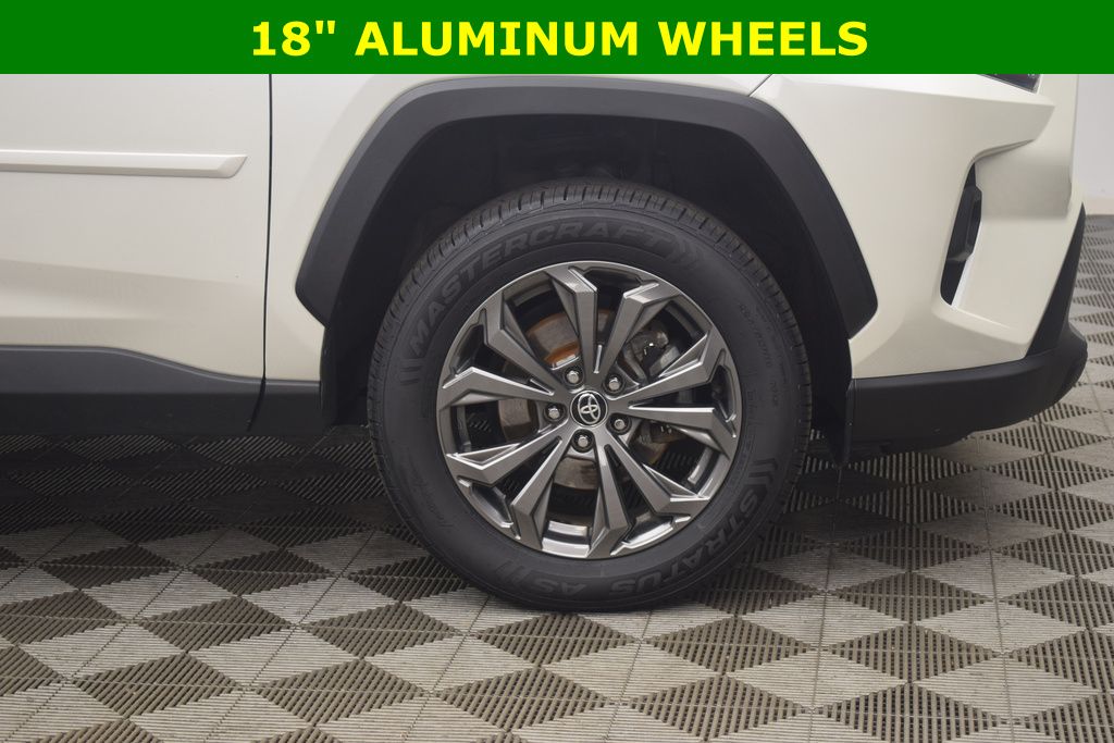 used 2022 Toyota RAV4 Hybrid car, priced at $34,000