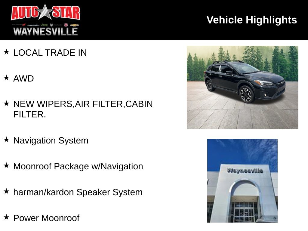 used 2019 Subaru Crosstrek car, priced at $16,500