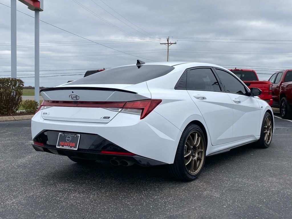 used 2023 Hyundai Elantra car, priced at $22,000