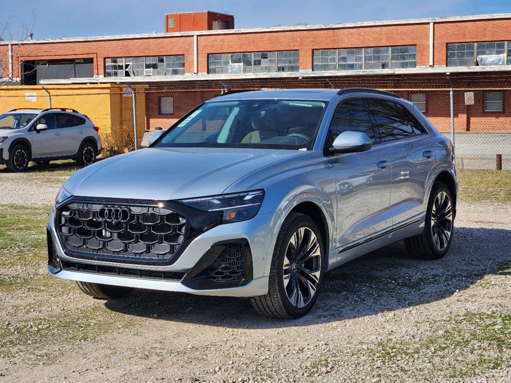 new 2025 Audi Q8 car, priced at $86,615