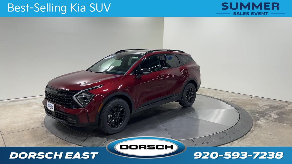 new 2025 Kia Sportage car, priced at $36,222