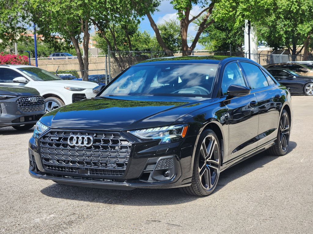 new 2025 Audi A8 car, priced at $106,445