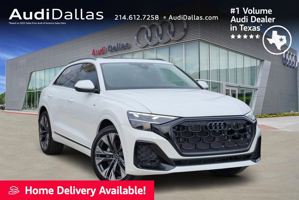 new 2025 Audi Q8 car, priced at $86,120