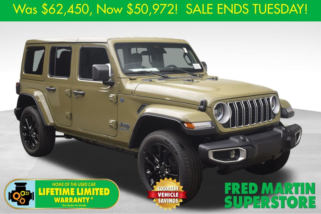 new 2025 Jeep Wrangler car, priced at $50,972