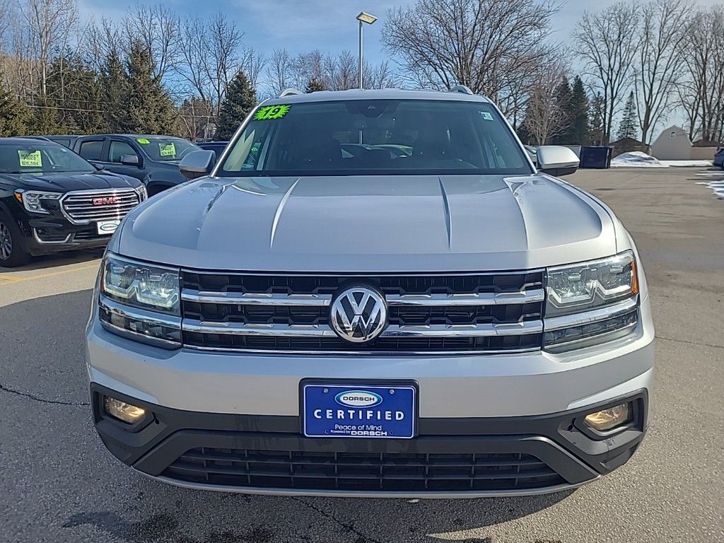 used 2019 Volkswagen Atlas car, priced at $19,723