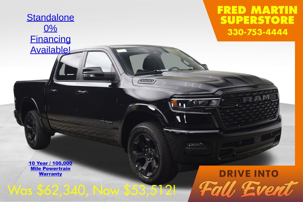 new 2026 Ram 1500 car, priced at $53,512