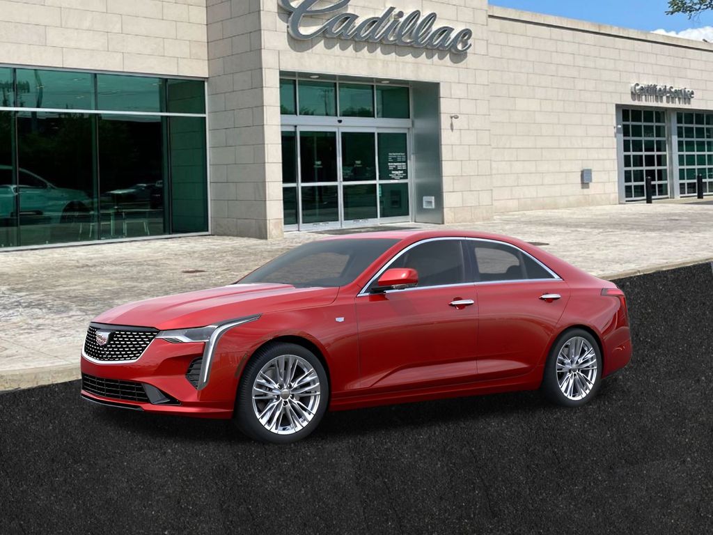 new 2025 Cadillac CT4 car, priced at $48,660